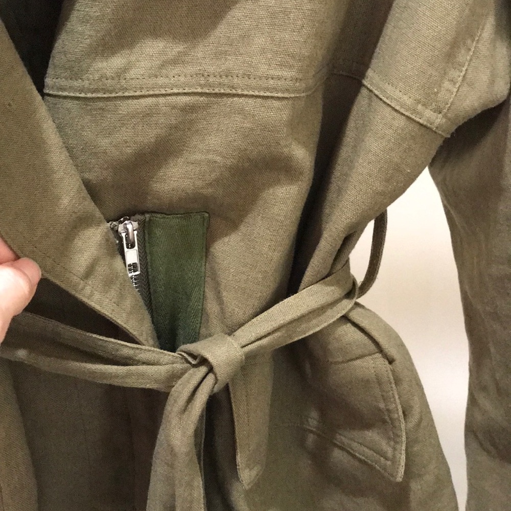 Blush Boutique | Linen Jacket - Picture 3 of 6